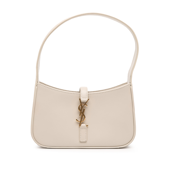 Pre-Loved Saint Laurent Mini Smooth Calfskin Le 5 a 7 Hobo - Picture 1 of 11